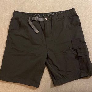 Gerry “Let’s Go On An Adventure” Cargo Shorts Series Black
